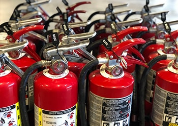 Fire Extinguishers Ready For Use